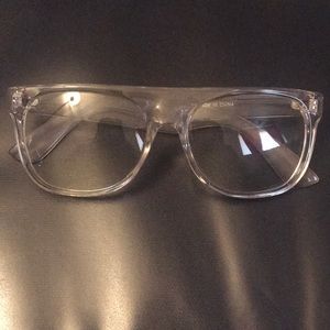 Clear glasses